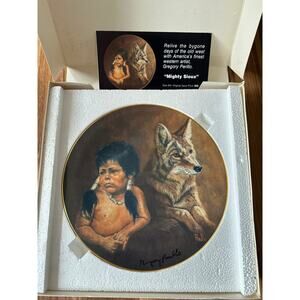 Mighty Sioux Limited Edition Collector Plate